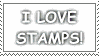 I love stamps!