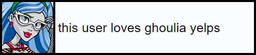 this user loves ghoulia yelps