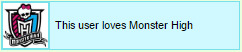 This user loves Monster High