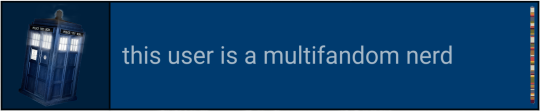 this user is a multifandom nerd