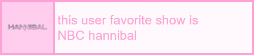 this user favorite show is NBC hannibal