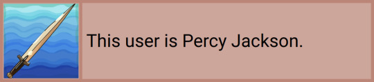 This user is Percy Jackson.