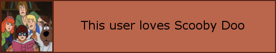 This user loves Scooby Doo