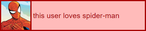 this user loves spider-man